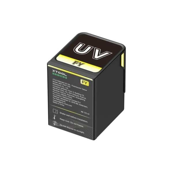 xTool Selected UV Ink Fluorescent Yellow 125 ml xTool Selected UV Ink Fluorescent Yellow 125 ml