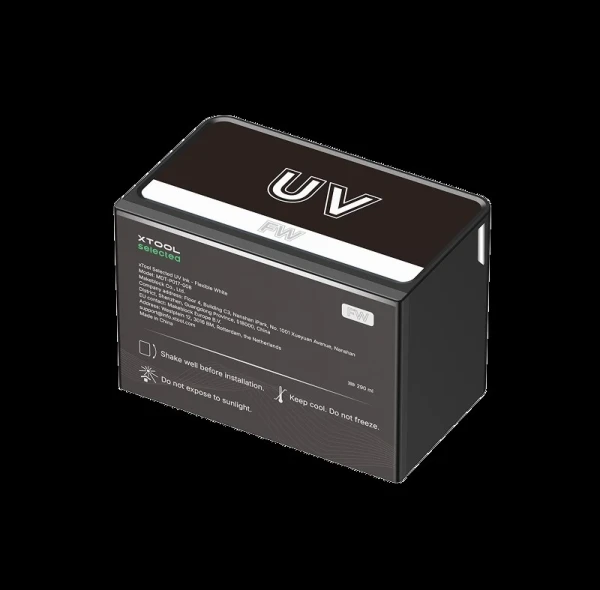 xTool Selected UV Ink Flexible White 290 ml xTool Selected UV Ink Flexible White 290 ml