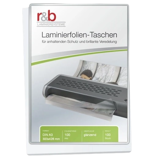 Lamineringslomme A4 100 Mic.