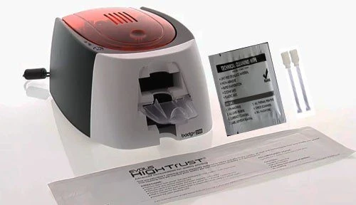 Farvebånd Sort til Evolis Zenius - Høj Kvalitet og Holdbarhed Farvebånd sort for Evolis Zenius