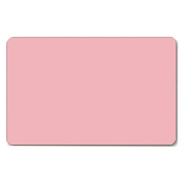 Plastkort Pink 0,76 mm – Holdbare og Farverige Kort til ID & Medlemskab Plastkort pink 0,76 mm