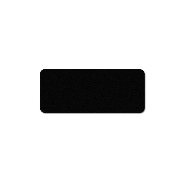 Plastkort Mat Sort 120x50x0,76 mm – Eksklusive og Holdbare ID- og Adgangskort Plastkort mat sort 120x50x0,76 mm