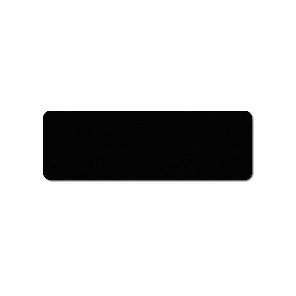 Plastkort Mat Sort 150x50x0,76 mm – Holdbare og Stilrene Kort i Kreditkortkvalitet Plastkort mat sort 150x50x0,76 mm