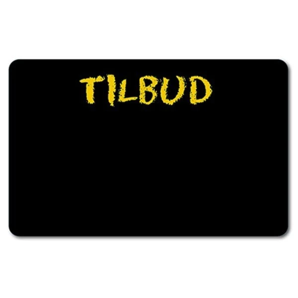 Sort Plastkort 0.76 mm – Tilbud på Kvalitetskort til ID & Print Sort kort Tilbud 0.76 mm