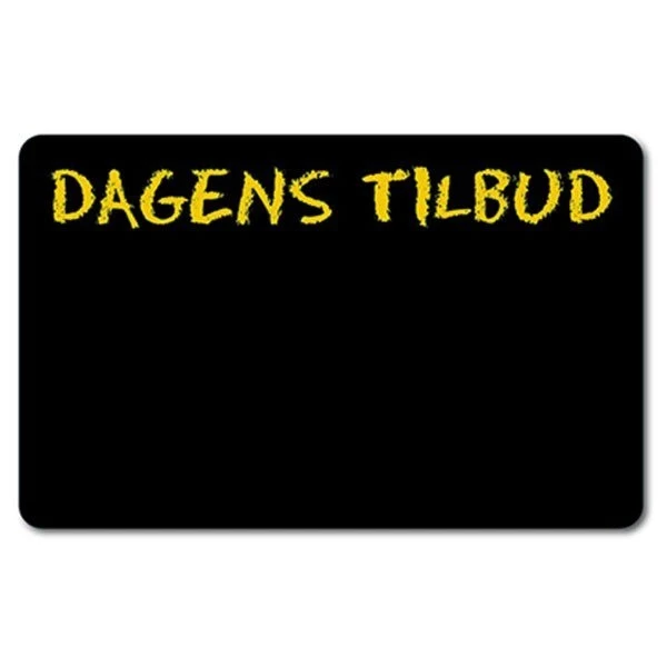 Sort plastkort 0.76 mm – Dagens skarpe tilbud Sort kort – dagens Tilbud 0.76 mm