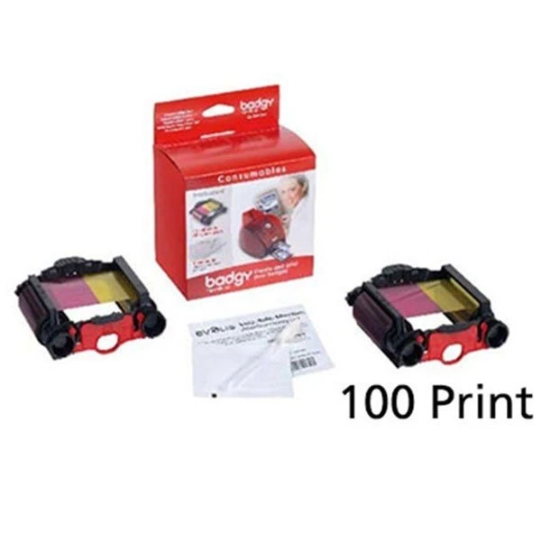 Evolis Badgy Gl. Model 1 Bånd – Kompakt og Effektiv ID-kortprinter Evolis Badgy “gl. model” 1 bånd