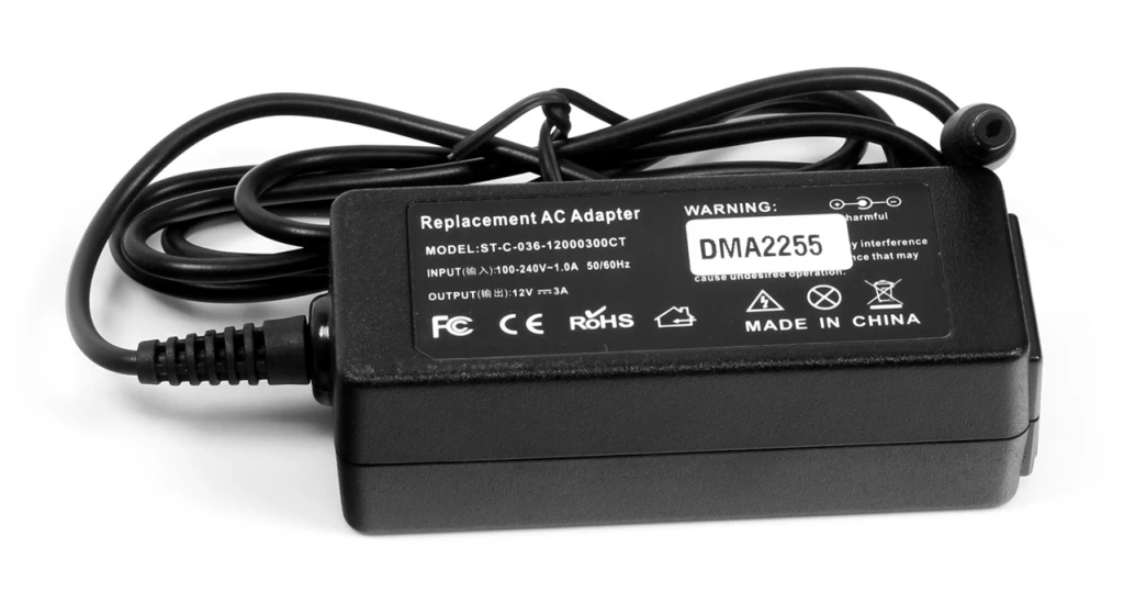 Toshiba 36W 12V 3A strømforsyning med 4.8mm x 1.8mm stik - Kompatibel Toshiba 36W 12V 3A strømforsyning med 4.8mm x 1.8mm stik - Kompatibel