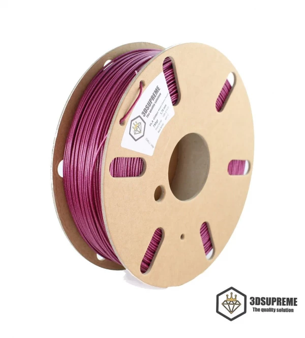 "Glitter Metallic Electric Purple PLA PRO Filament 1.75mm - 3DE Supreme" Glitter - Metallic Electric Purple - 3DE Supreme - PLA PRO - 1.75mm