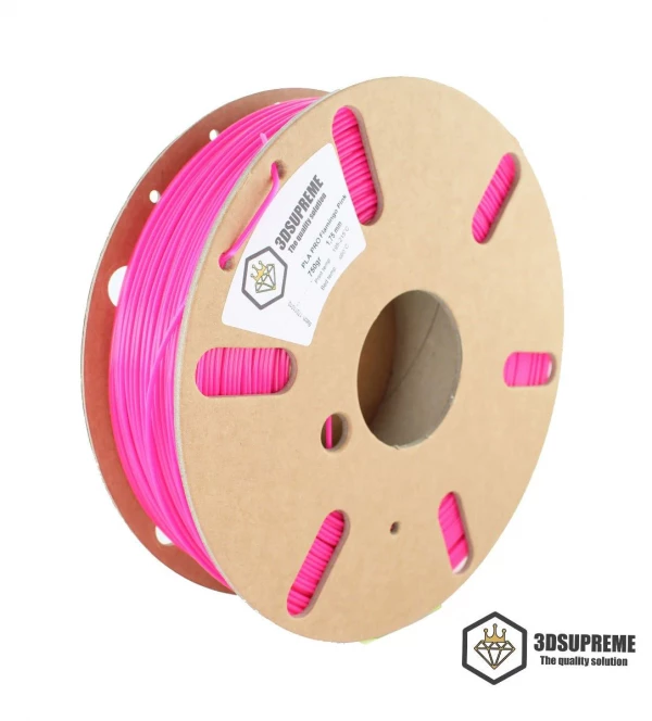 Flamingo Pink - 3DE Supreme - PLA PRO - 1.75mm Flamingo Pink - 3DE Supreme - PLA PRO - 1.75mm
