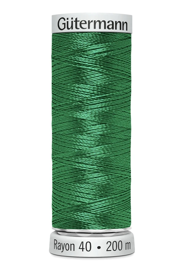 Gütermann Sulky Rayon 40 5 stk. x 200m 1101 Gütermann Sulky Rayon 40 5 stk. x 200m 1101