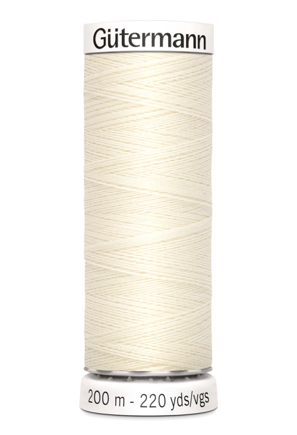 Gütermann POLY 5 stk. x 200m 0001 Gütermann POLY 5 stk. x 200m 0001