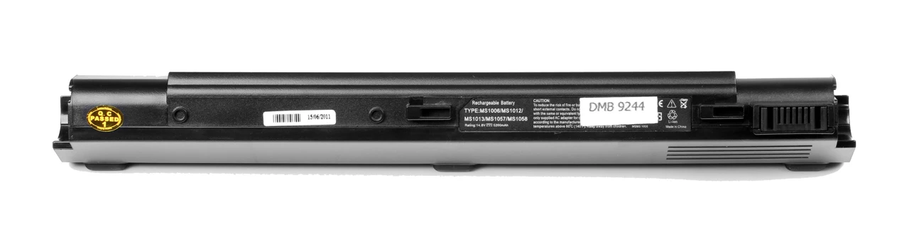 KAMPAGNE VARE, 14.8V 4400mAh kvalitets lithium ion batteri til Bærbar computer - sort KAMPAGNE VARE, 14.8V 4400mAh kvalitets lithium ion batteri til Bærbar computer - sort