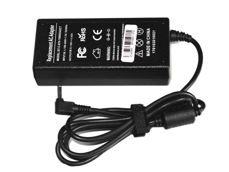 Asus 65W 19V 3.42A strømforsyning med 4.0mm x 1.35mm stik - Kompatibel Asus 65W 19V 3.42A strømforsyning med 4.0mm x 1.35mm stik - Kompatibel