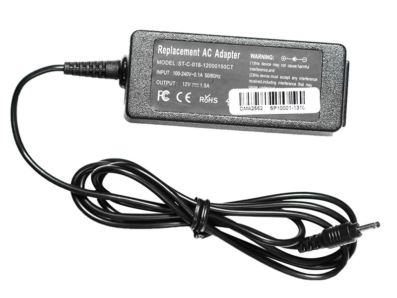 Acer 18W 12V 1.5A strømforsyning med 3.0mm x 1.1mm stik - Kompatibel