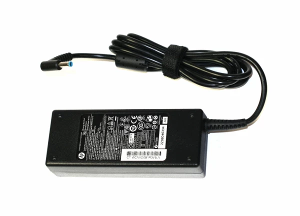 HP 120W 19.5v 6.15A strømforsyning med 4.5mm x 3.0mm Blue headband needle stik - Original