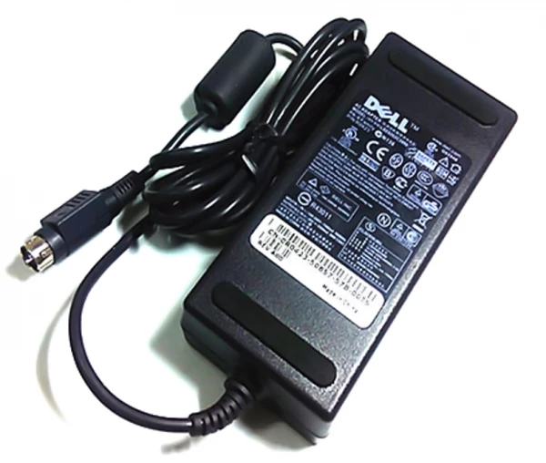 DELL 20V 4.5A strømforsyning med special round connector - Kompatibel