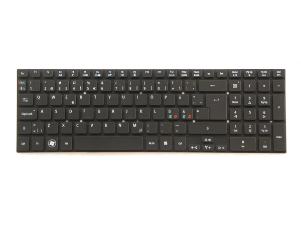 Acer Nordic Tastatur (DK, SE, NO) - Backlight Acer Nordic Tastatur (DK, SE, NO) - Backlight