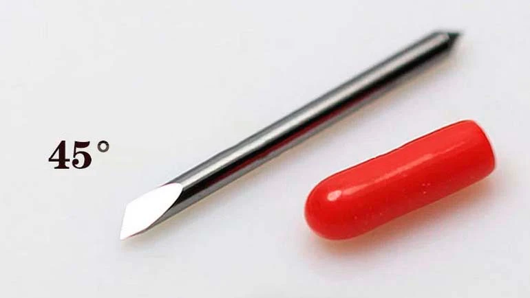 5 stk. knivpakke, P-Cut Standard knive 45º, 0.35mm, 1.5mm tykkelse 5 stk. knivpakke, P-Cut Standard knive 45º, 0.35mm, 1.5mm tykkelse