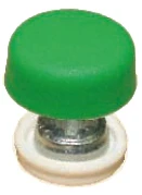 Skruehætte RAL 6024 - Grønne Skruehætter 25 stk. Til Tilpasning Skruehætte RAL 6024 - 25 stk.