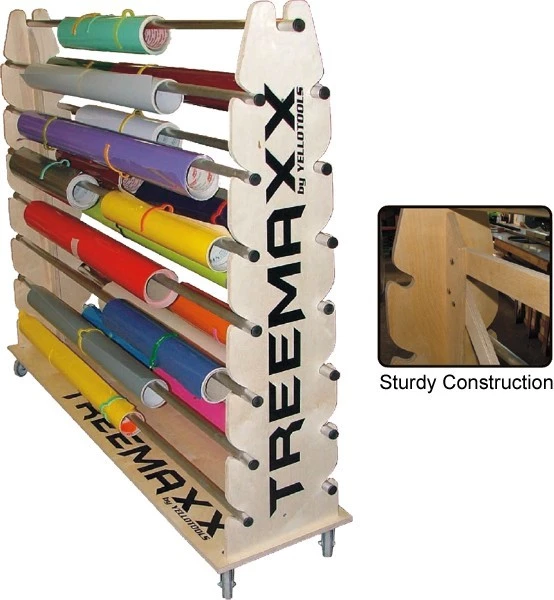 Bestillings vare, TreeMaxx 165 rullestativ lakeret, uden A-Tubes Bestillings vare, TreeMaxx 165 rullestativ lakeret, uden A-Tubes
