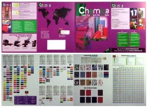 Chemica Tekstil Folie Farvekort Chemica Tekstil Folie Farvekort