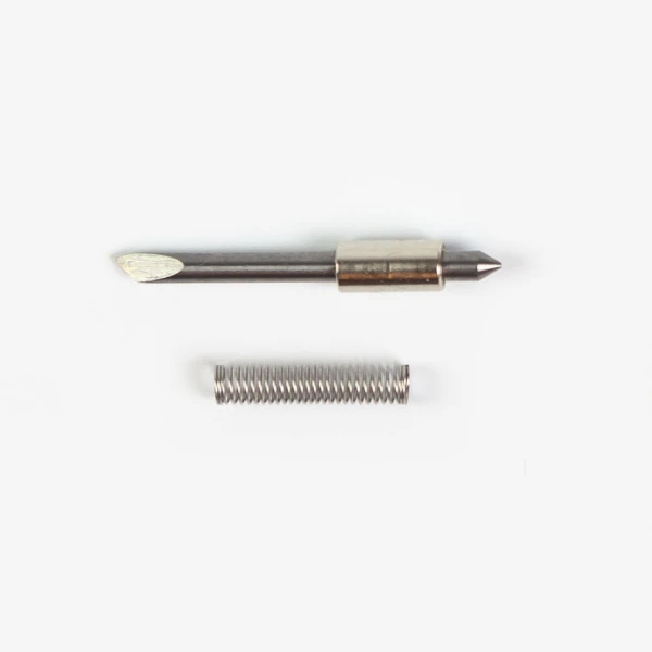 5 stk. knivpakke, Graphtec knive til Refleksfolie 45º, offset 0.45mm - ø1.5mm 5 stk. knivpakke, Graphtec knive til Refleksfolie 45º, offset 0.45mm - ø1.5mm