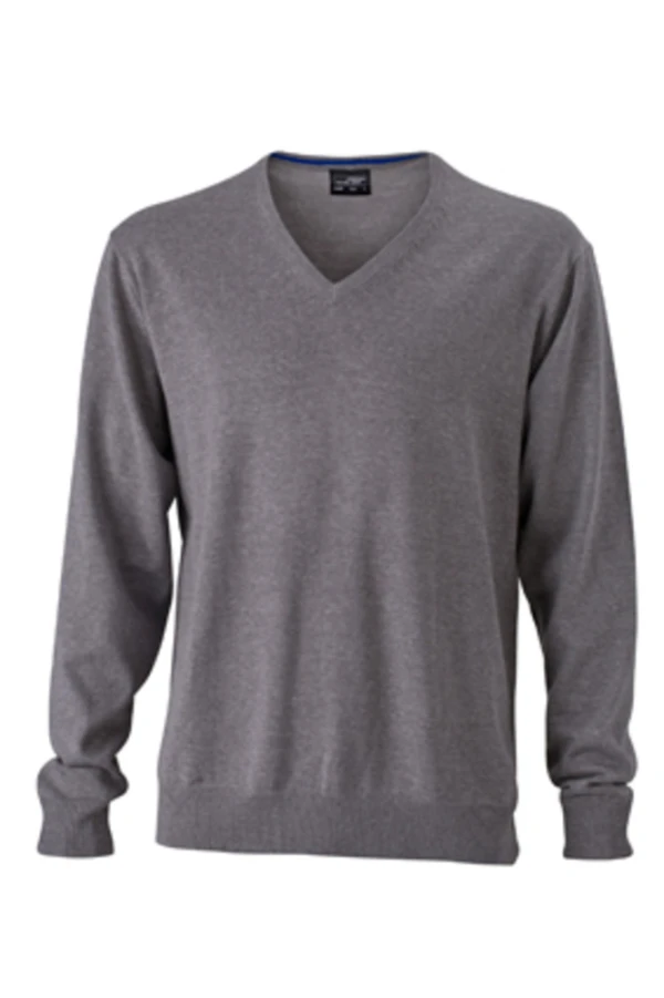 JAMES & NICHOLSON MEN'S V-NECK PULLOVER JAMES & NICHOLSON MEN'S V-NECK PULLOVER