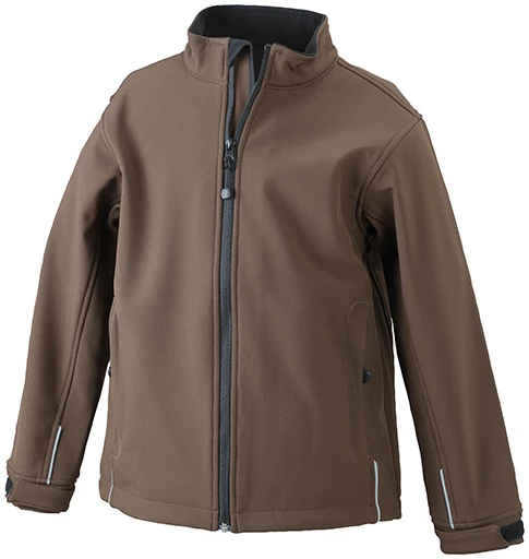 JAMES & NICHOLSON JUNIOR SOFTSHELL JACKET JAMES & NICHOLSON JUNIOR SOFTSHELL JACKET