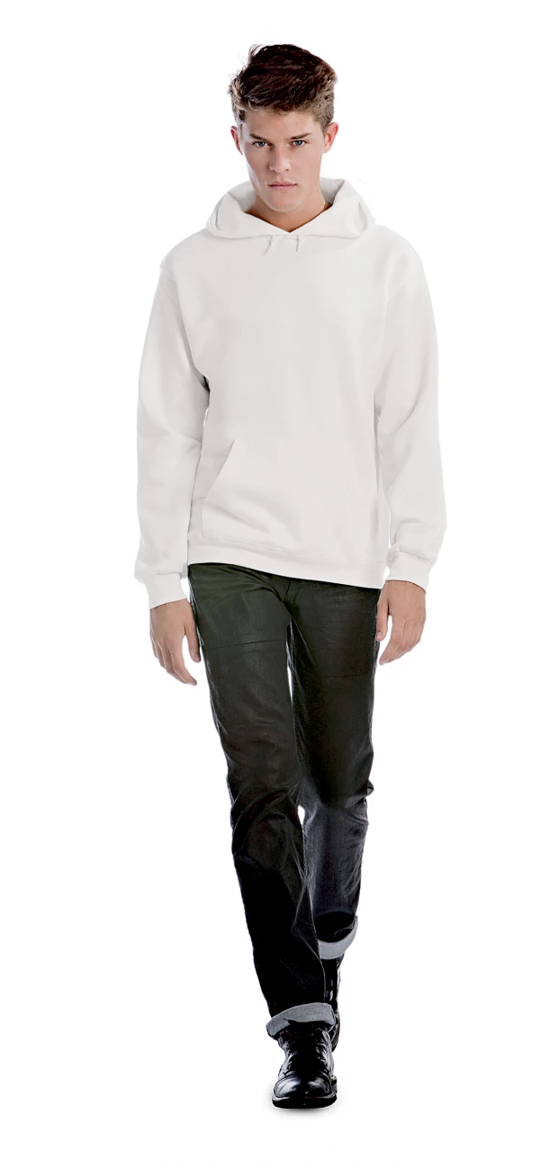 B&C ID003 Hooded Sweatshirt - Unisex Hoodie with Kangaroo Pocket | Cotton-Polyester Blend B&C ID003 HOODED