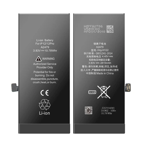 iPhone 12/12 Pro - Batteri Diagnosable iPhone 12/12 Pro - Batteri Diagnosable
