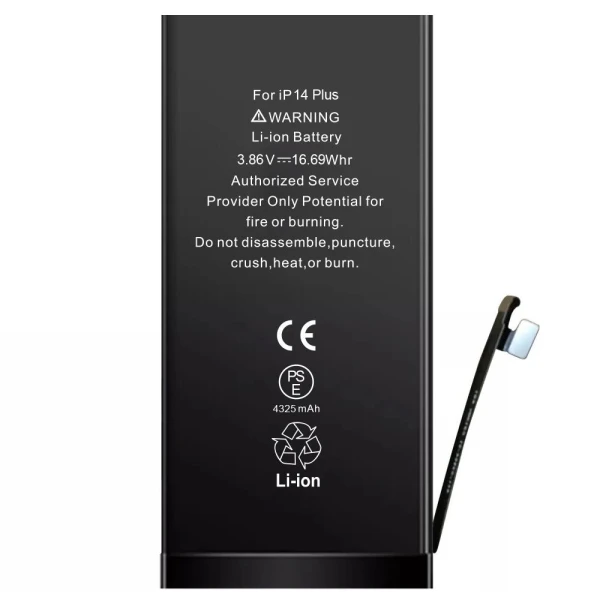 iPhone 14 Plus - Batteri Diagnosable iPhone 14 Plus - Batteri Diagnosable