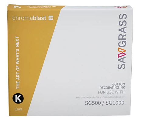 Sawgrass chromablast UHD - Sort - 31ml til SG500 og SG1000 Sawgrass chromablast UHD - Sort - 31ml til SG500 og SG1000