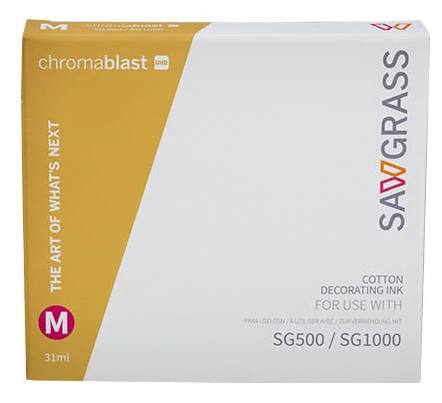 Sawgrass chromablast UHD - Magenta - 31ml til SG500 og SG1000 Sawgrass chromablast UHD - Magenta - 31ml til SG500 og SG1000