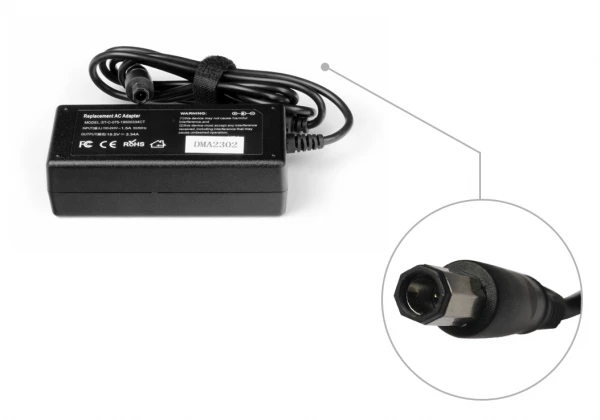 Dell 65W 19.5V 3.34A med Octagonal/Octagon/Hexagon strømforsyning tip - Kompatibel Dell 65W 19.5V 3.34A med Octagonal/Octagon/Hexagon strømforsyning tip - Kompatibel