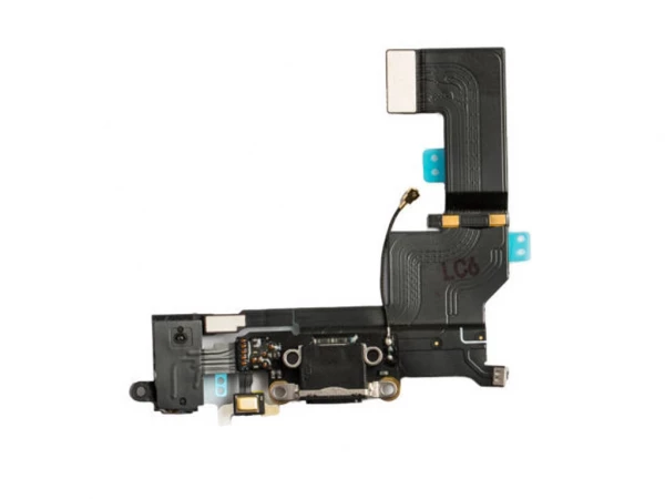 iPhone SE Oplader Flex - Sort - Højkvalitets Kabel til Hurtig Levering iPhone SE Oplader Flex - Sort