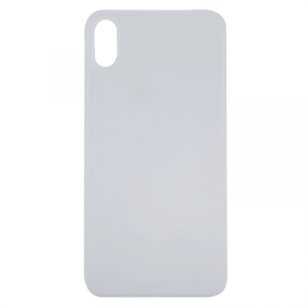 Apple iPhone X Bagside glas - Hvid Apple iPhone X Bagside glas - Hvid