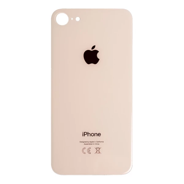 Apple iPhone 8 Bagside glas - Guld Apple iPhone 8 Bagside glas - Guld