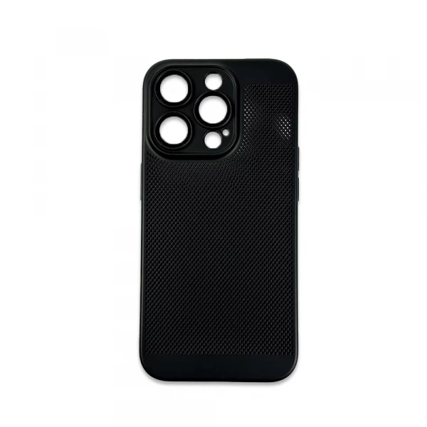 iPhone 15 Pro back case Breezy - sort iPhone 15 Pro back case Breezy - sort