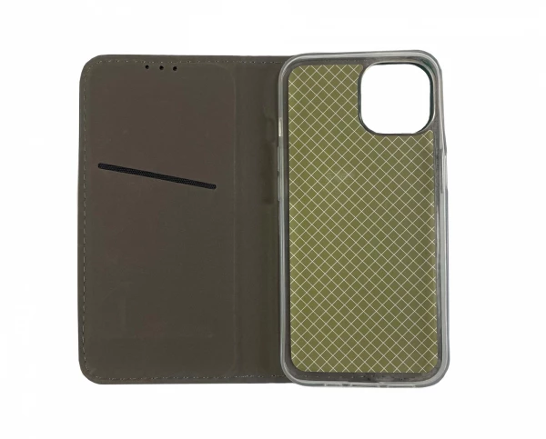iPhone 14 Smart Magnetic Cover - mørk grøn iPhone 14 Smart Magnetic Cover - mørk grøn