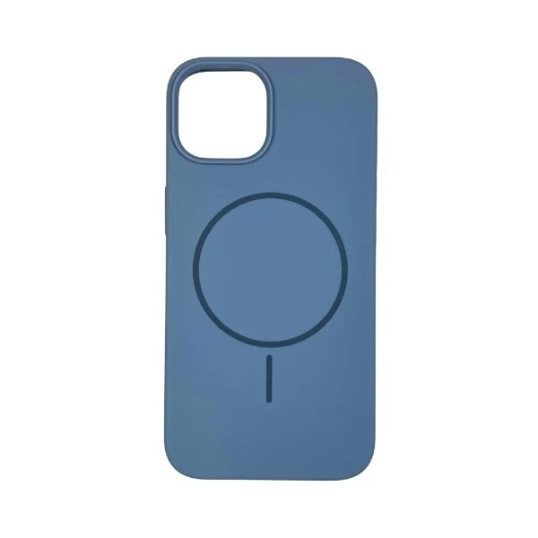 iPhone 14 Magsafe silicon back cover - light blue iPhone 14 Magsafe silicon back cover - light blue