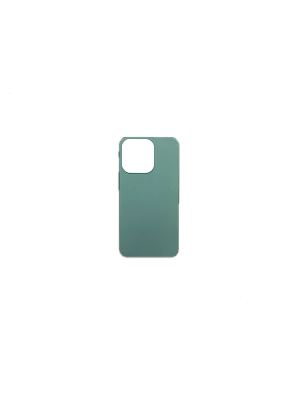 iPhone 13 Pro Back Case Matt - Dark green iPhone 13 Pro Back Case Matt - Dark green
