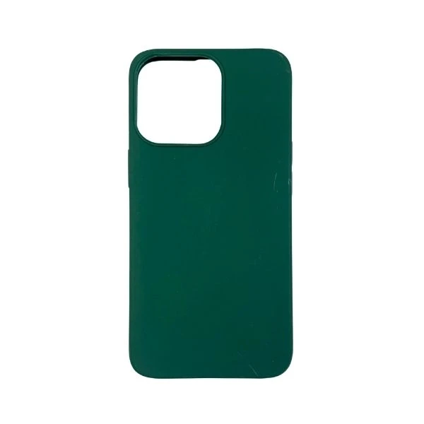 iPhone 13 Pro Back Case Matt - Dark green iPhone 13 Pro Back Case Matt - Dark green