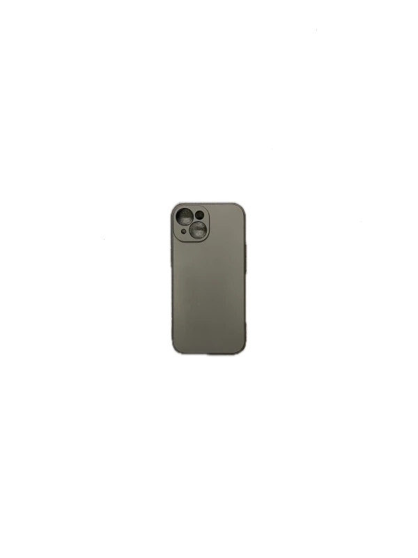 iPhone 15 BACK CASE MATT - Sort iPhone 15 BACK CASE MATT - Sort