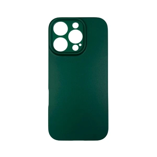 iPhone 16 Pro Back Case Matt Cover - green forest iPhone 16 Pro Back Case Matt Cover - green forest