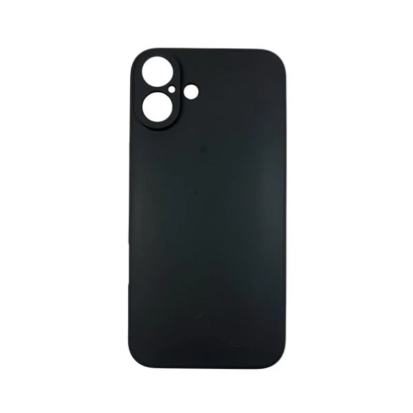 iPhone 16 Plus Back case matt - sort iPhone 16 Plus Back case matt - sort