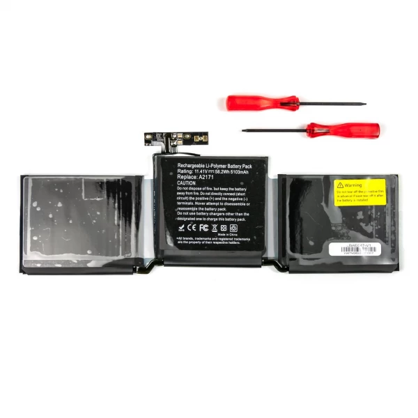 Batteri til Macbook Pro 13" 2019 og 2020 A2171 Touch Bar - batterimodel A2159 A2289 A2338 Batteri til Macbook Pro 13" 2019 og 2020 A2171 Touch Bar - batterimodel A2159 A2289 A2338