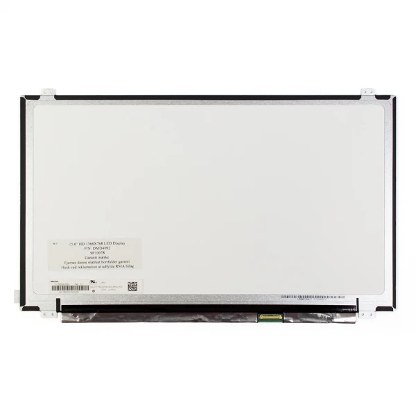 15.6" (1366X768) HD LED | Matte Display | LED 30 Pin | Bottom Right Connector 15.6" (1366X768) HD LED | Matte Display | LED 30 Pin | Bottom Right Connector