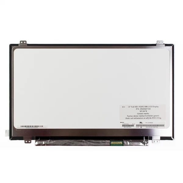 14" (1920x1080) FULL HD LED | Matte Display | LED 30 Pin | Bottom Right Connector | IPS 14" (1920x1080) FULL HD LED | Matte Display | LED 30 Pin | Bottom Right Connector | IPS