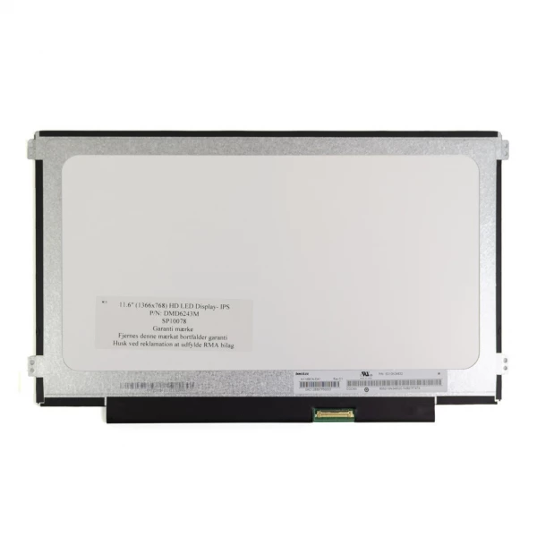 Bestillings vare, 11.6" (1366x768) HD LED | Matte Display | LED 30 Pin | Bottom Right Connection - IPS Bestillings vare, 11.6" (1366x768) HD LED | Matte Display | LED 30 Pin | Bottom Right Connection - IPS