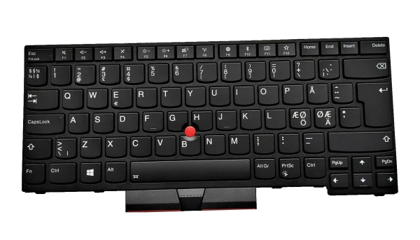 Bestillingsvare, Lenovo ThinkPad E480 T480s L480 L380 T490  Tastatur (Nordic) 